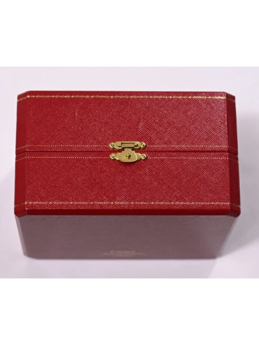 Cartier COWA0043 Vintage Watch Box in Red Leather/All White Interior
